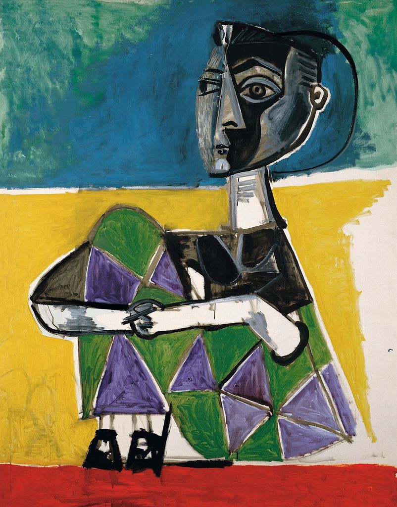 Jacqueline Seated | Museo Picasso Málaga