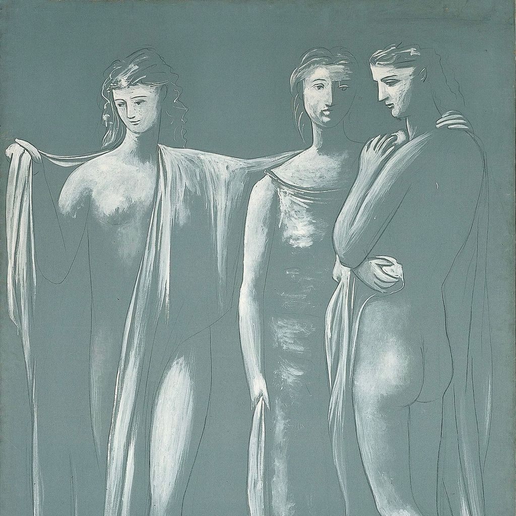ピカソ、ETUDE POUR LES TROIS GRACES The Three Graces | Museo Picasso Málaga
