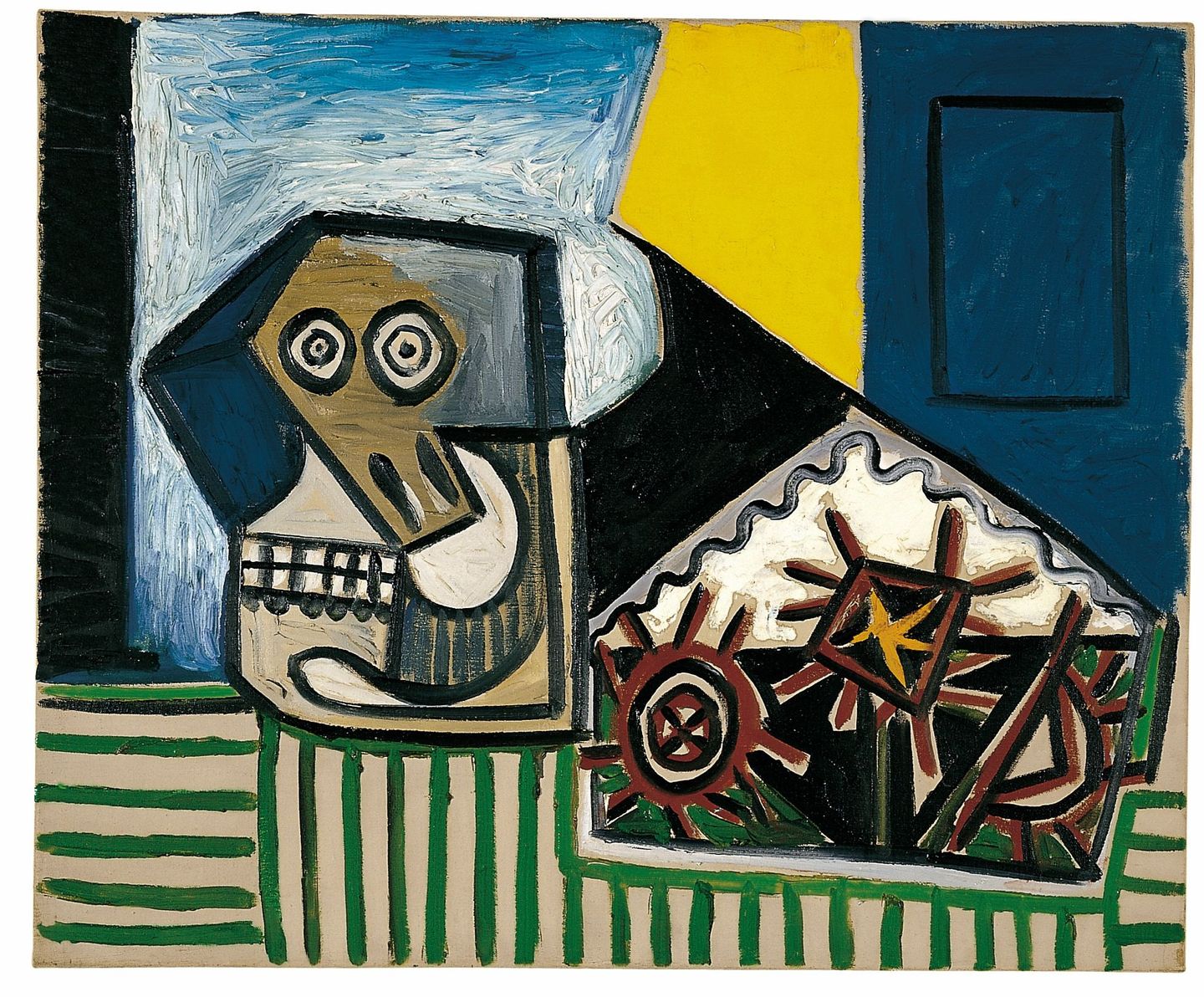 Still Life with Skull and Three Sea Urchins | Museo Picasso